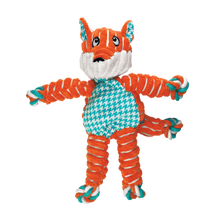 KONG Floppy Knots Fox Dog Toy