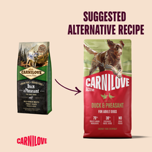 Carnilove Active Adult Dry Dog Food - Duck & Pheasant