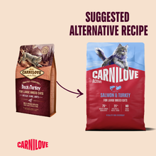 Carnilove Active Adult Dry Cat Food - Salmon & Turkey