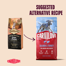 Carnilove Active Large Breed Junior Dry Dog Food - Salmon & Turkey