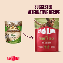 Carnilove Grain Free Adult Wet Dog Food - Duck with Timothy Grass - 12x300g Pouches