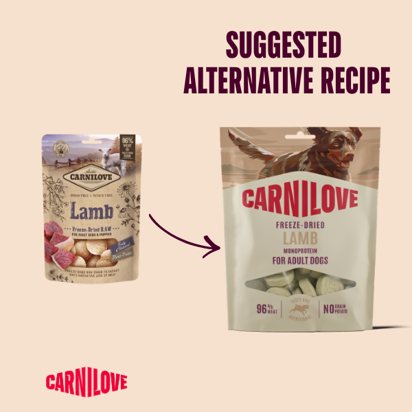 Carnilove Adult Freeze Dried Dog Treats - Lamb