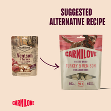 Carnilove Adult Freeze Dried Dog Treats - Turkey & Venison