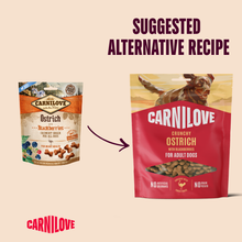 Carnilove Adult Crunchy Dog Treats - Ostrich with Blackberries - 200g