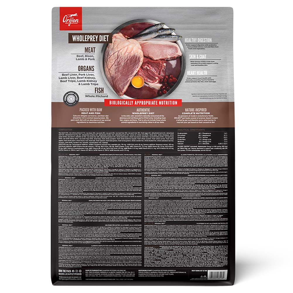 Orijen Regional Red Dry Cat Food