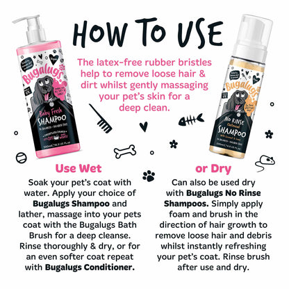 Bugalugs Bath Brush - Pink
