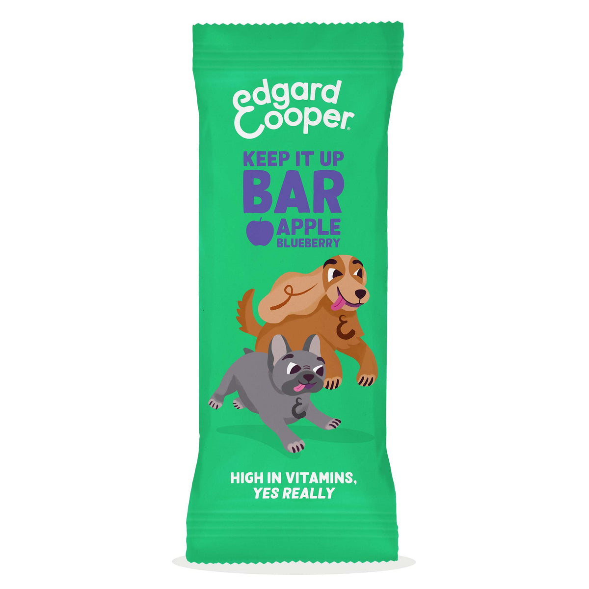 Edgard & Cooper Dog Treat Bar - Apple & Blueberry - 30g