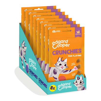 Edgard & Cooper Cat Treats - Chicken Crunchies - 50g