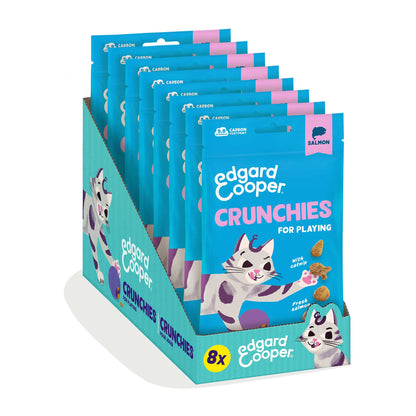 Edgard & Cooper Cat Treats - Salmon Crunchies - 50g