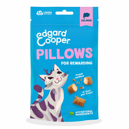 Edgard & Cooper Cat Treats - Salmon Pillows - 60g