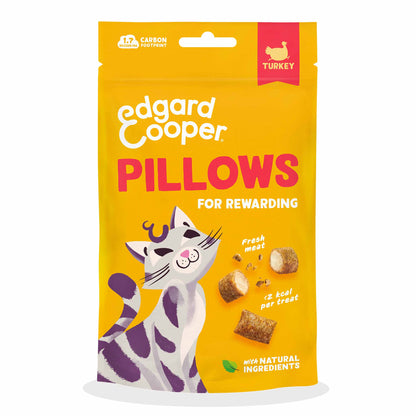 Edgard & Cooper Cat Treats - Turkey Pillows - 60g