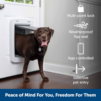 PetSafe SmartDoor Connected Pet Door - Large