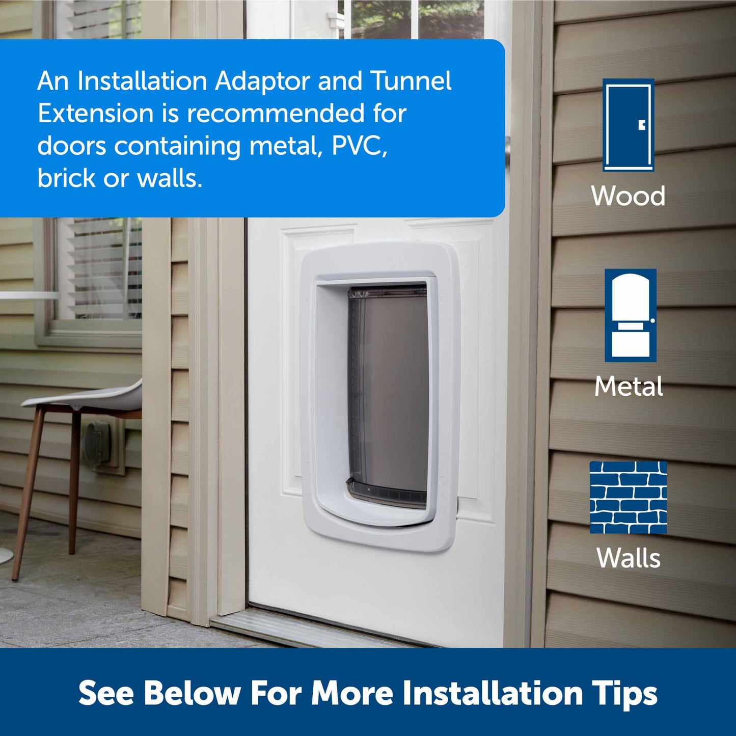 PetSafe SmartDoor Connected Pet Door - Large