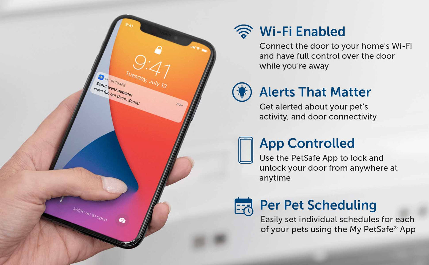 PetSafe SmartDoor Connected Pet Door - Large