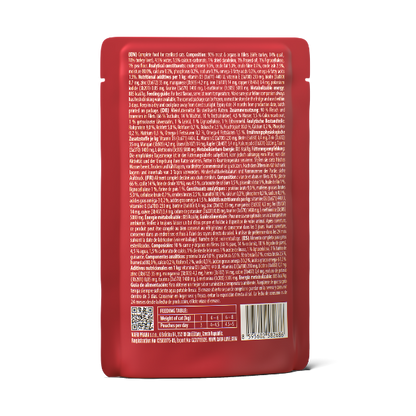 Carnilove Adult Wet Cat Food Pouches - Quail with Dandelion in Gravy - 24x85g