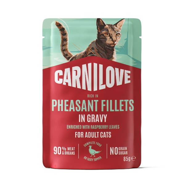 Carnilove Carnilove Pheasant Raspberry Leaves Adult Wet pet food packaging