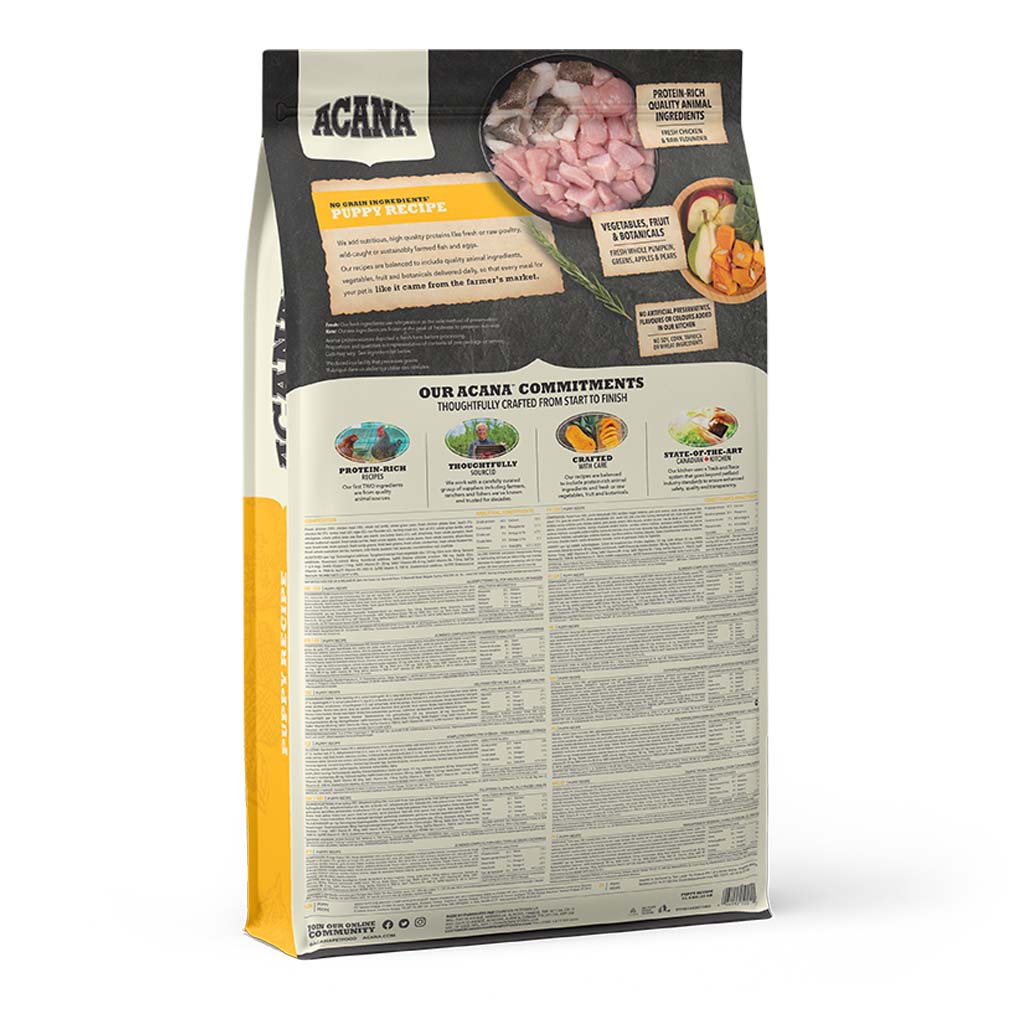 Acana Grain Free Puppy Dry Dog Food