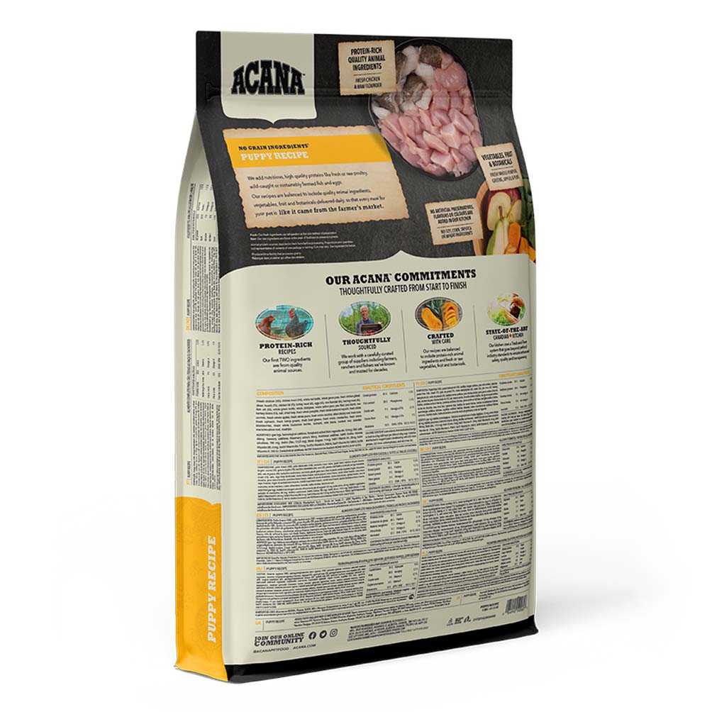 Acana Grain Free Puppy Dry Dog Food