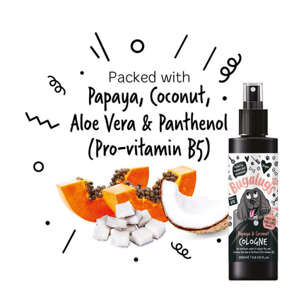 Bugalugs Papaya & Coconut Dog Cologne - 200ml