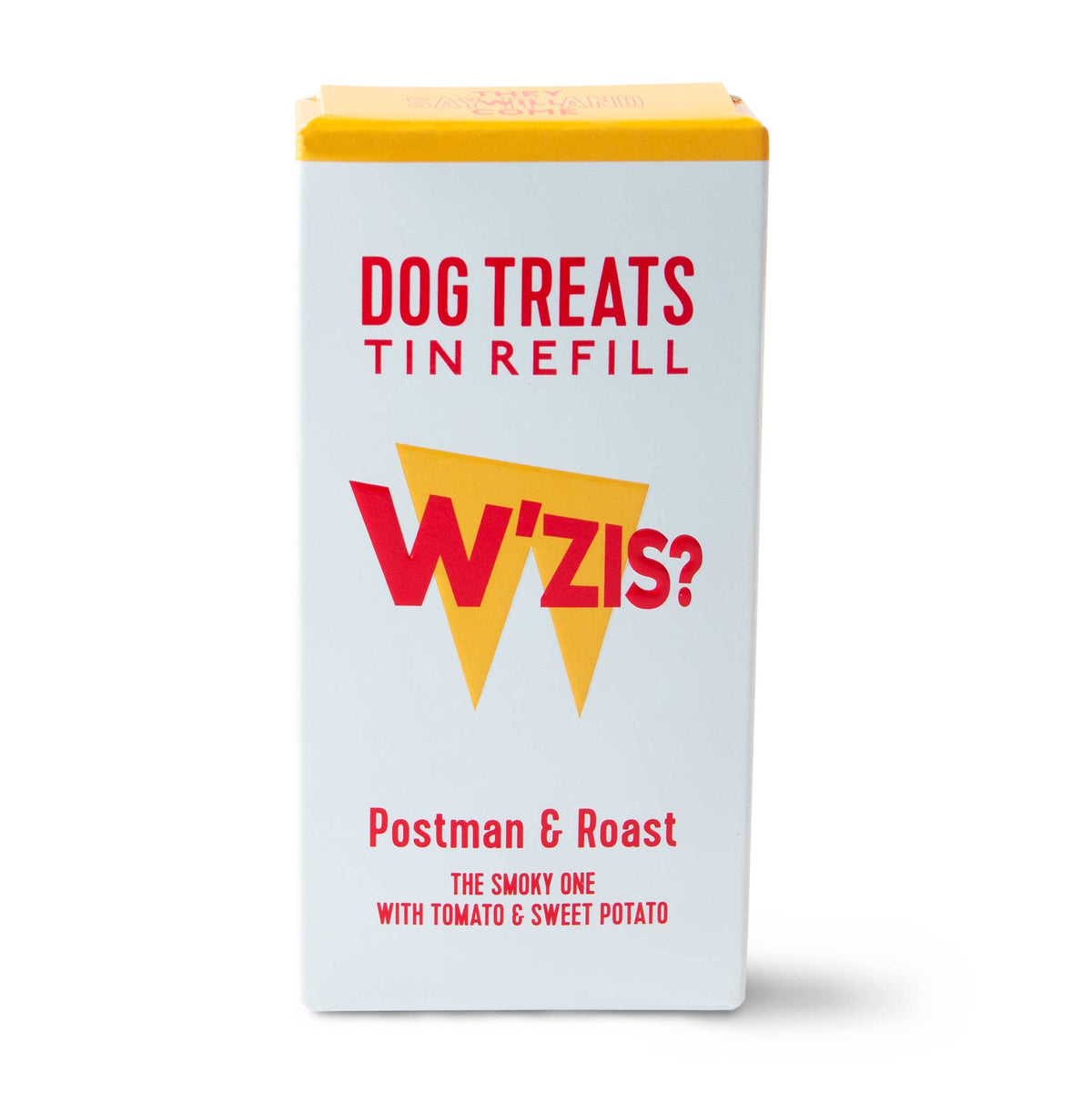 W'ZIS Postman & Roast 1-Calorie Dog Treat Carton - Smoky Flavour 48g