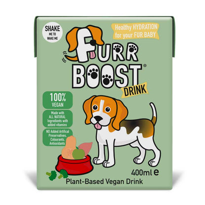 Furr Boost Hydration Drink for Dogs - Vegan Plant Based