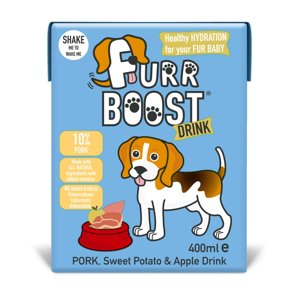 Furr Boost Hydration Drink for Dogs - Pork, Sweet Potato & Apple