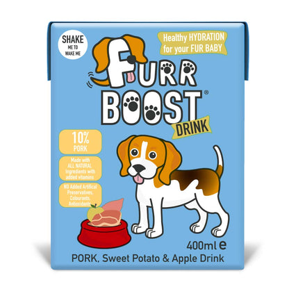 Furr Boost Hydration Drink for Dogs - Pork, Sweet Potato & Apple