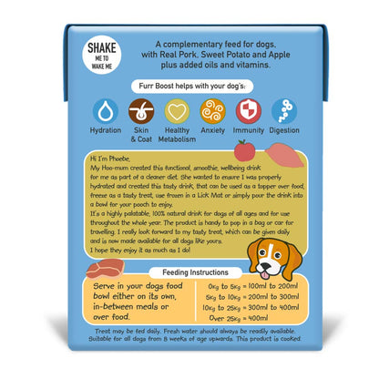 Furr Boost Hydration Drink for Dogs - Pork, Sweet Potato & Apple