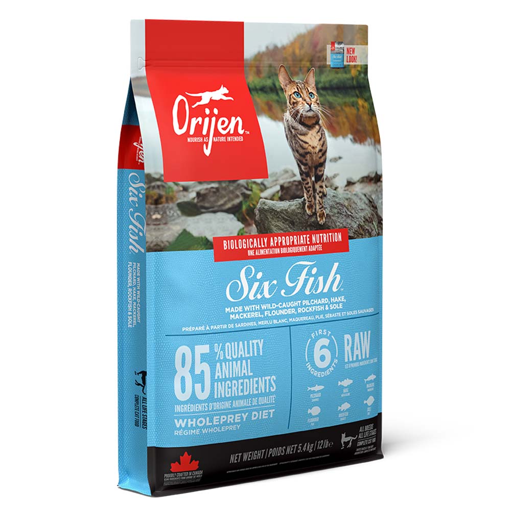 Orijen Six Fish Grain Free Dry Cat Food