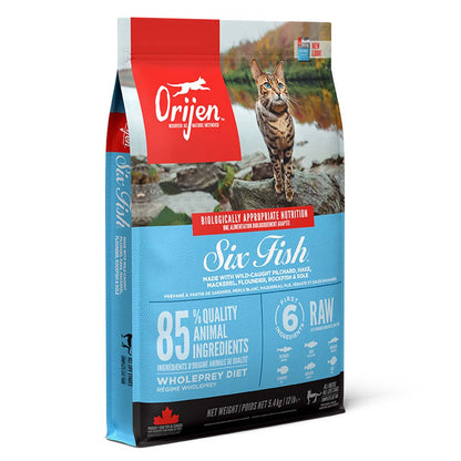 Orijen Six Fish Grain Free Dry Cat Food