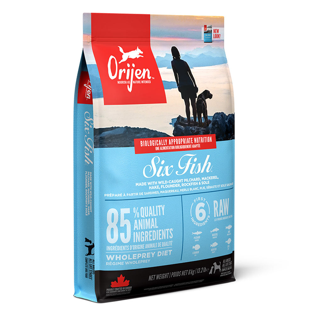 Orijen Six Fish Grain Free Dry Dog Food