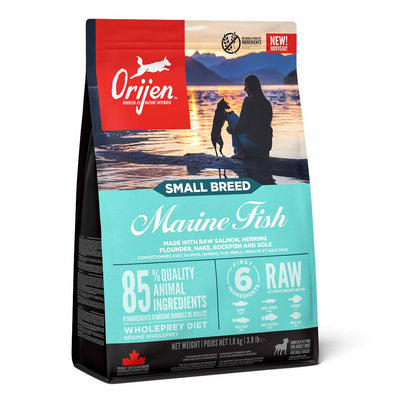 Orijen Orijen Marine Herring Mackerel Salmon Sardine pet food packaging