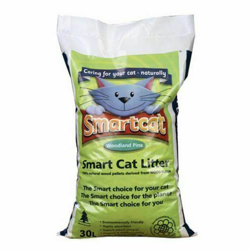 Smart Cat Wood Pellets Cat Litter - 30Ltr