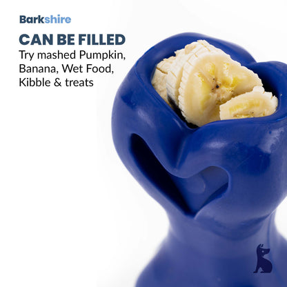 Barkshire Interactive Bone Dog Toy - Blue