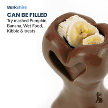 Barkshire Interactive Bone Dog Toy -  Brown