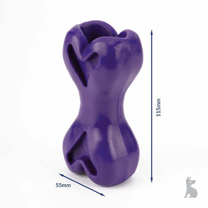 Barkshire Interactive Bone Dog Toy - Purple