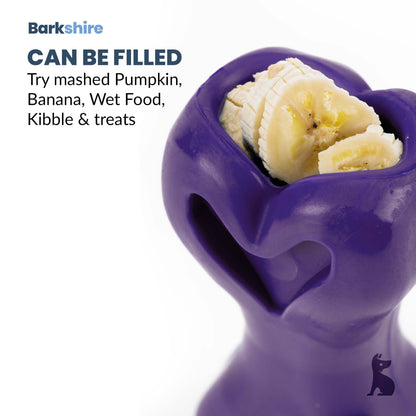 Barkshire Interactive Bone Dog Toy - Purple