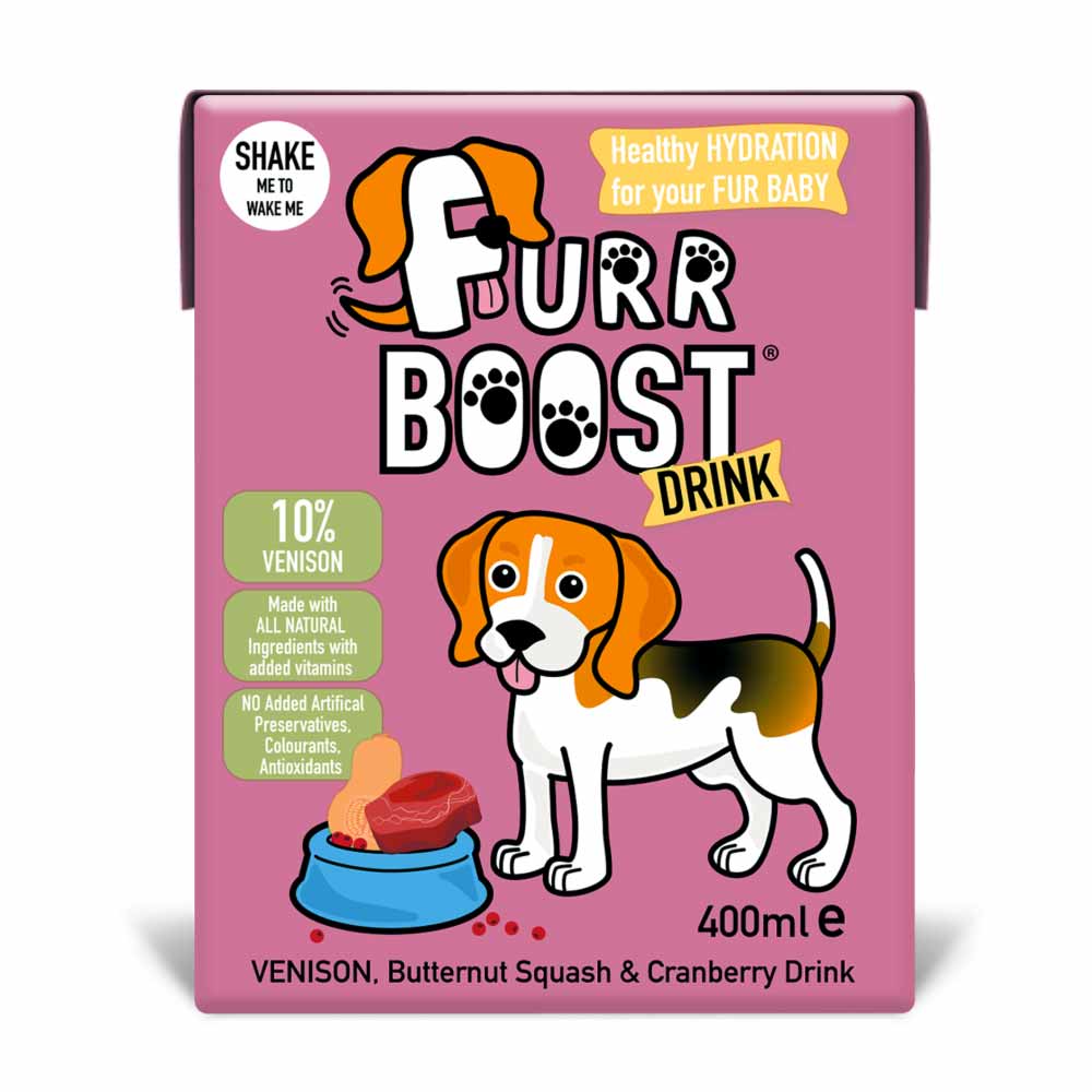 Furr Boost Hydration Drink for Dogs - Venison, Butternut Squash & Cranberry