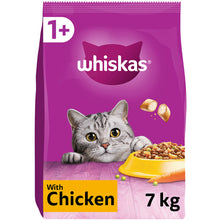 WHISKAS 1+ Adult Dry Cat Food - Chicken