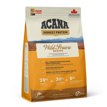 Acana Highest Protein Wild Prairie Grain Free Adult Dry Dog Food