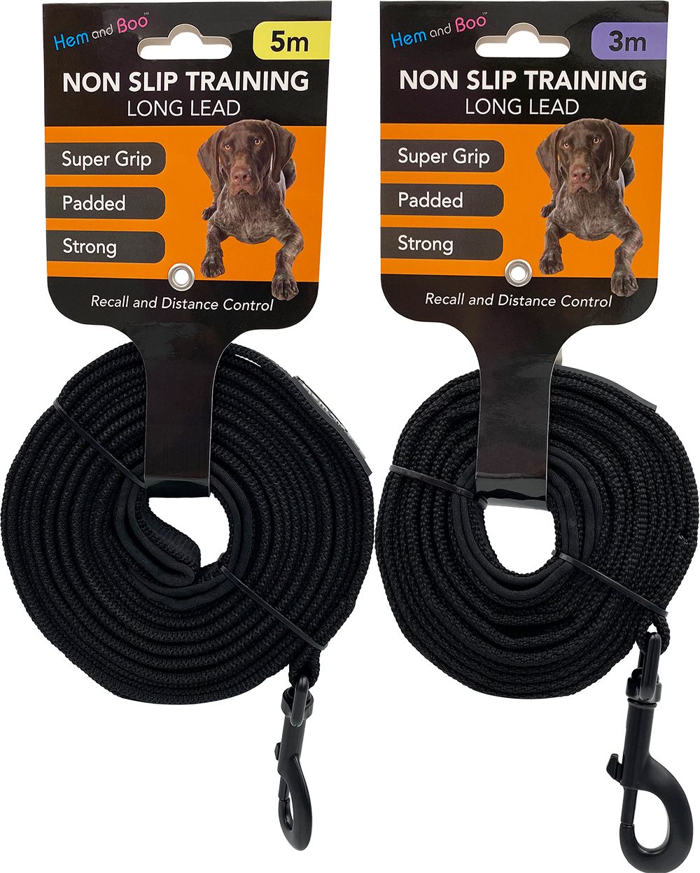 Hem and Boo Training Long Dog Lead