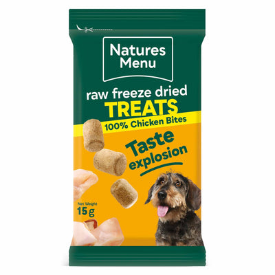 Natures menu Natures Menu Raw Freeze Dried Bite Chicken pet food packaging