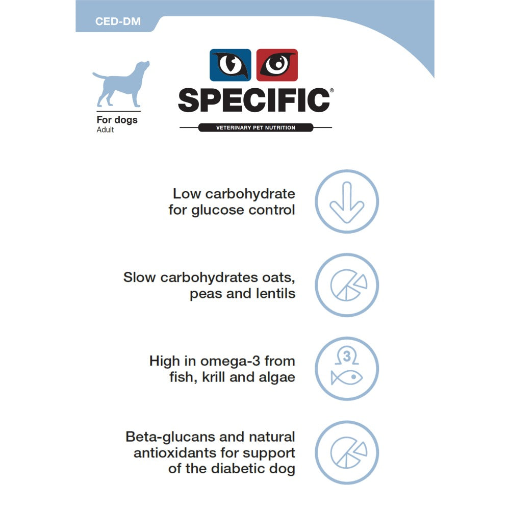 Dechra Specific CED-DM Endocrine Support Dry Dog Food