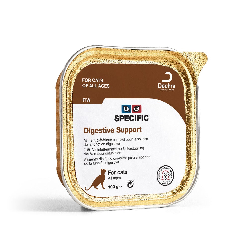 Dechra Specific FIW Digestive Support Wet Cat Food - Trays