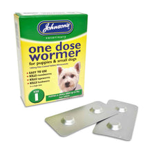 Johnsons One Dose Wormer for Puppies & Small Dogs - 4 Tablets