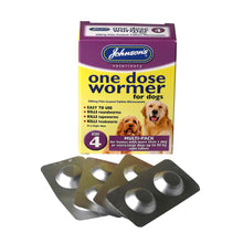Johnsons One Dose Wormer - 8 Tablets