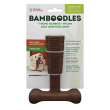Bamboodles T-Bone Dog Chew - Beef - Medium