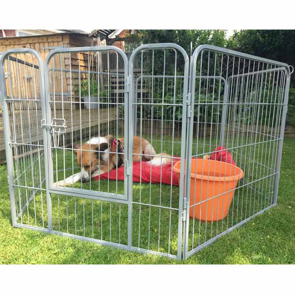 Barkshire Heavy Duty Dog Pen - 6 Panels W78 x H76cm
