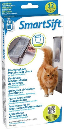 Catit SmartSift Waste Bin Liners Pack of 12