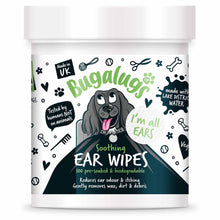 Bugalugs Soothing Ear Wipes for Dogs - 100 wipes